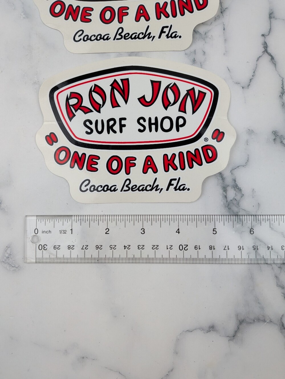 2 Ron Jon Surf Shop Stickers One Of A Kind Cocoa Beach, Florida - Picture 3 of 6